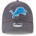 Men's Detroit Lions New Era Graphite Core Classic 9TWENTY Adjustable Hat 3066323
